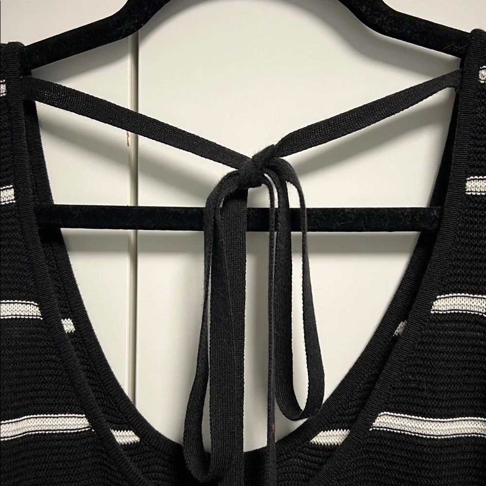 W by Worth Black and White Midi Dress - Picture 4 of 8